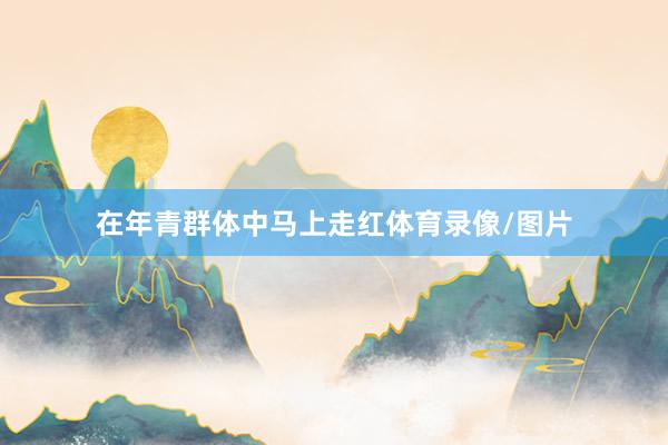 在年青群体中马上走红体育录像/图片