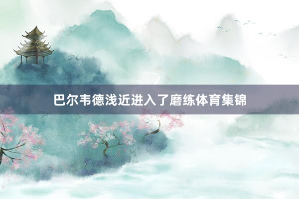 巴尔韦德浅近进入了磨练体育集锦